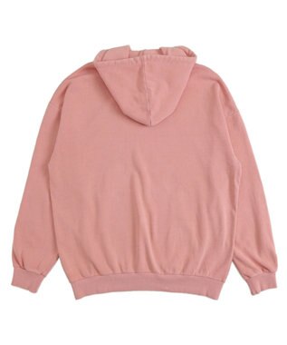 WEGO 【ユニセックス着用ITEM】ピグメントOMGプルパーカー ピンク