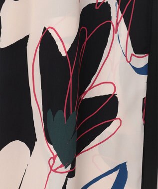 GRACE CONTINENTAL キカラインフラワーワンピース キナリ