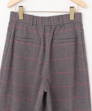 組曲 T/Rツイルストレッチ ワイドパンツ ライトグレー系3