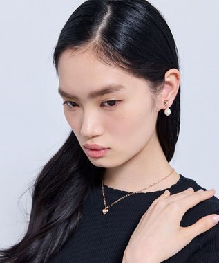 TOCCA FULL HEART NECKLACE ネックレス【星風まどかさん着用】 ローズ系