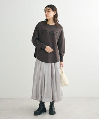 Green Parks ・ＥＬＥＮＣＡＲＥ　ＤＵＥ　バルーンスカート Light Gray