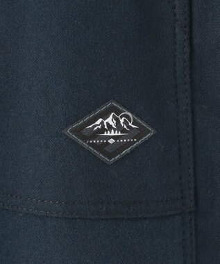 JOSEPH ABBOUD MOUNTAIN 【JAPANファブリック/ストレッチ】ストレッチライトモールスキンベイカー パンツ ネイビー系