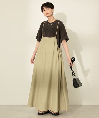 AMERICAN HOLIC バイオウォッシュ加工ロゴＴシャツ Black