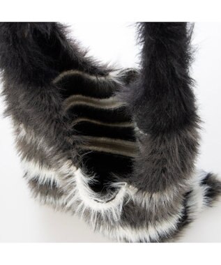 UNBILLION カシュカシュ cachecache / マルチボーダーファートート ブラック