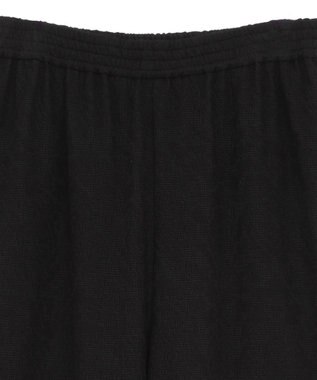 earth music&ecology レースイージーパンツ Black