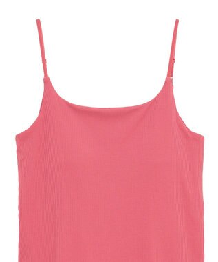 AMERICAN HOLIC 【カップ付き】細リブキャミソール Orange