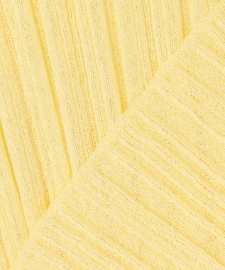 uncrave シアーニット タートルネック トップス（uncrave WHITE） レモン