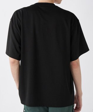 OP／FILA 【Kappa】カラーブロック切替半袖Tシャツ ブラック