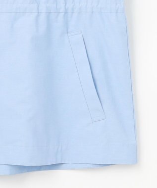 組曲 L 【2WAY】フード付き ライトアウター サックスブルー系