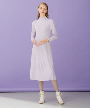TOCCA 【洗える！】AMULET ニットドレス ライラック系