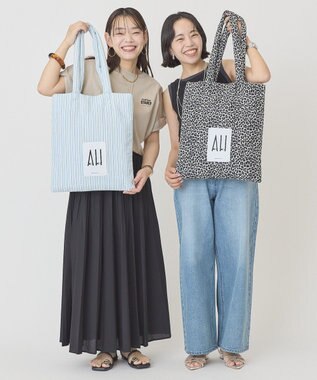 AMERICAN HOLIC パテッドホリホリトートバッグ2 Black