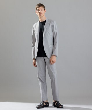 JOSEPH HOMME スビンギザカノコ　クルーネック ブラック系