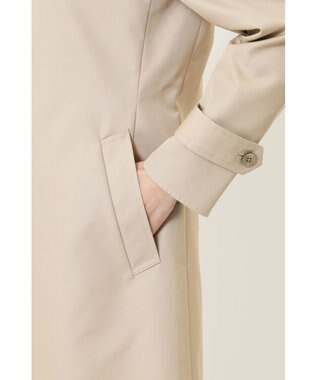 DAKS ステンカラーコート ベージュ