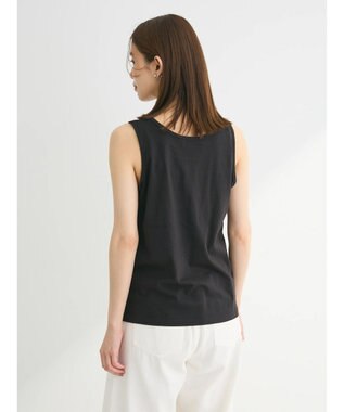 Green Parks ＳＥＴ２点　レースカーデ＋タンクトップ Black