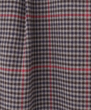 組曲 T/Rツイルストレッチ ワイドパンツ ライトグレー系3