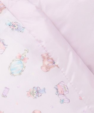 ANY KIDS 【洗濯機OK】中綿Aラインロングコート ラベンダー