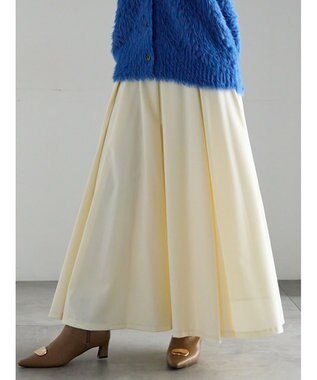 Te chichi ボックスタックフレアスカート オフホワイト