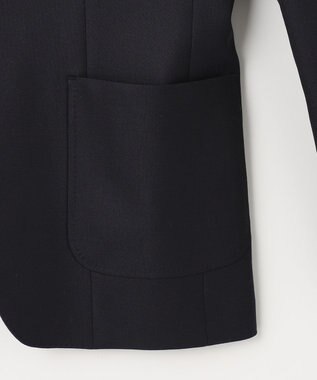 J.PRESS LADIES L オックス シングル テーラードジャケット ネイビー系