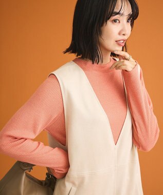 Green Parks ｉｎ　ラメリブハイネックプルオーバー