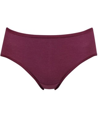 Wing ショーツ 【デイリーフィット リブ】 リブ素材(身生地部) はきこみ丈ふつう EC2400 ウイング／ワコール エンジ