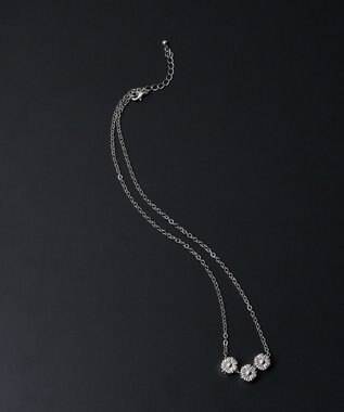 WEGO M立体モチーフ3連ネックレス 柄3