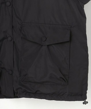 組曲 S 【組曲×setsuko sagittaire】リバーシブルバレル ダウンコート ブラック系