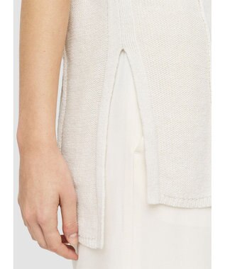 JOSEPH 【洗える】リネンブレンド　タンクトップ Ivory