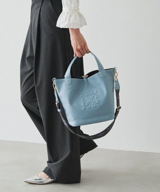 russet エンボスモノグラム2WAYミニトートバッグ(CE-1672-WEB)