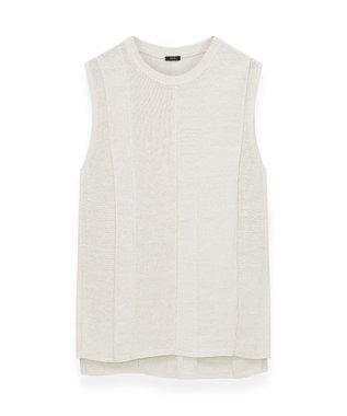 JOSEPH 【洗える】リネンブレンド　タンクトップ Ivory