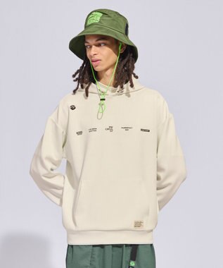 PW CIRCULUS 【手洗い洗濯可 / 小さくたためる】【UNISEX】ポケッタブルバケットハット 2026年モデル ゴルフ カーキ系