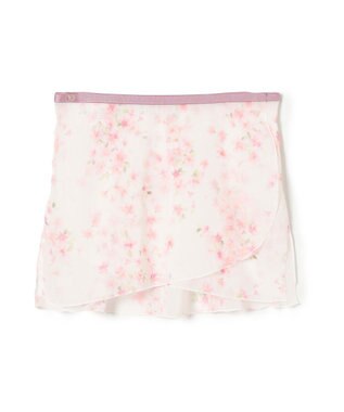 Chacott 【MAY NAGAHISA】ジュニア スカート ホワイトプリント