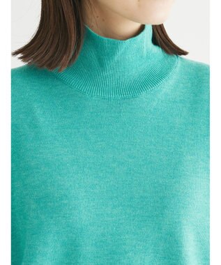 Green Parks もちやわ　モックネックプルオーバー Green