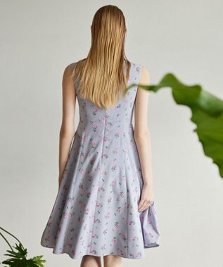 TOCCA 【00サイズあり・吸水速乾・洗える・消臭】BUD OF ROSA ドレス ブルー系7