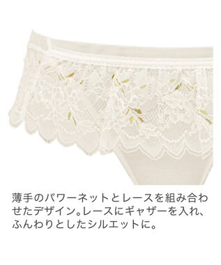 BRADELIS New York 【BRADELIS New York】　ローズスタイルタンガ23S1 ホワイト