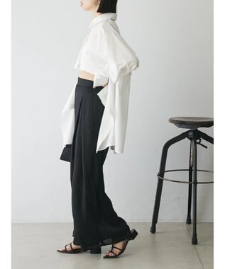 Green Parks AnriettMusee ２ＷＡＹオーバーサイズシャツ Off White