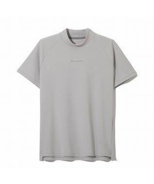 ZERO HALLIBURTON 【吸水速乾・抗菌防臭】 モックネックTシャツ ZHG-M5S5a 82949 シルバーグレー