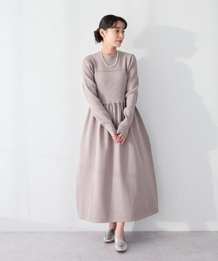 CRAFT STANDARD BOUTIQUE ＜セレモニー／ハレの日＞スポンディッシュニットワンピース