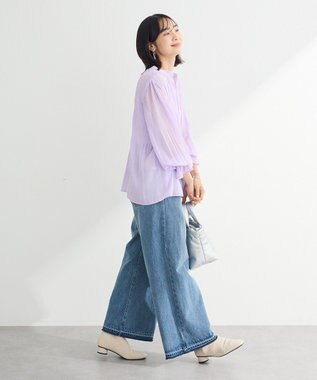 Green Parks マジョリカブラウス Lavender