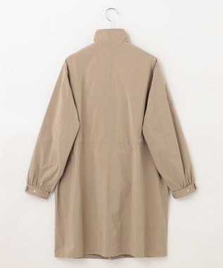 J.PRESS LADIES L 【洗える・撥水】マイクロタフタ ロング コート ブラウン系