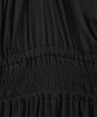 earth music&ecology ドロストシャーリングキャミワンピース Black