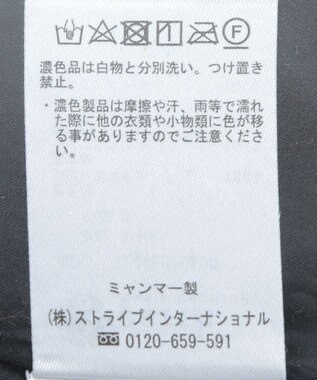 earth music&ecology フードファー中綿ショートコート ブラック