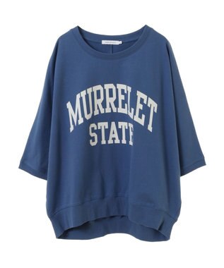 AMERICAN HOLIC ドルマンミニ裏毛プルオーバー① Blue