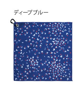 MOONBAT エスタ (estaa) くっつきタオル チューリップバード ディープブルー