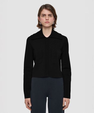 ミラノニットストレッチ　ショートジャケット