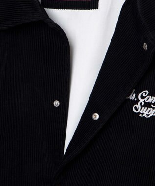 WEGO ヴィンテージコーデュロイスタジャン ブラック