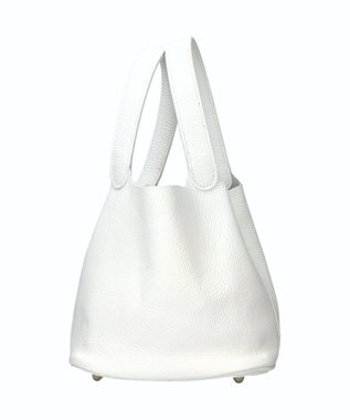 INTER-CHAUSSURES 【ANDREA CARDONE】レザーバケットバッグ ホワイト