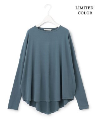 ICB 【WEB限定カラーあり・洗える】ヴィスコースワイド プルオーバー ライトブルーグレー系［WEB限定］