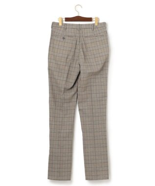 J.PRESS MEN 【J.PRESS BASIC】ペピンメリノコンフォート ストレッチブラウン グレナカートチェック スラックス ブラウン系4