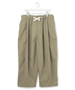 J.PRESS YORK STREET 【UNISEX】バギーフィットパンツ カーキ系