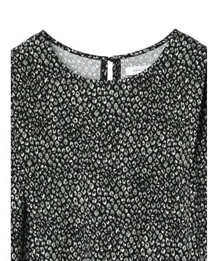 AMERICAN HOLIC アソートプリントフレンチスリーブワンピース Leopard